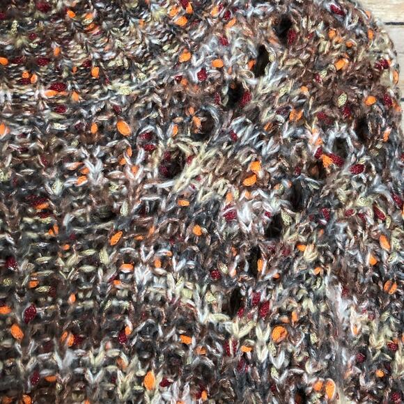 Line & Dot Multicolored Turtleneck Knit Sweater - Picture 5 of 10